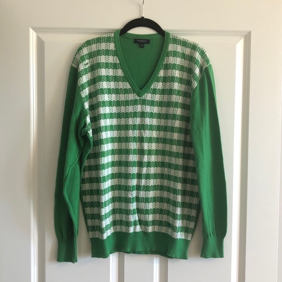 burberry golf sweater